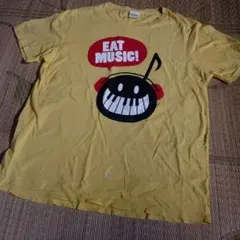 Laundry Tシャツ EAT MUSIC イエロー Lのサムネイル