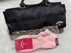 Callaway キャロウェイ　ゴルフ ラウンドバッグ・靴下セット