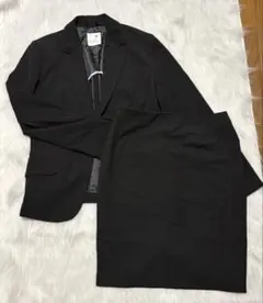 earth music&ecology ブラックスカートスーツセット