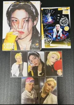 スキズ karma フィリックス ラキドロ トレカ アルバム CD セット