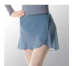 デラロ　バレエ スカート ブルーグレーのサムネイル