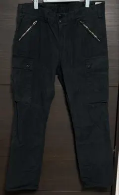 POLO RALPH LAUREN ブラックカーゴパンツ　ミリタリー 36/30