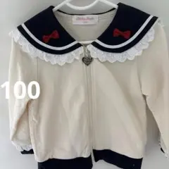 美品♡シャーリーテンプル♡セーラージャケット♡100センチ♡のサムネイル