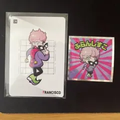 CR collection card Francisco ビックリマン シール