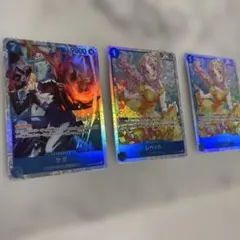 ワンピースカード　神の島の冒険　レベッカ×2 サボ