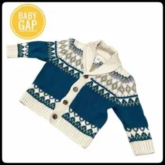 【美品✨】【お値下げ！】babyGAP ニットカーディガン12-18か月 80