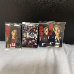 HiGH&LOW ステッカー 4枚セット TETTSU COBRA