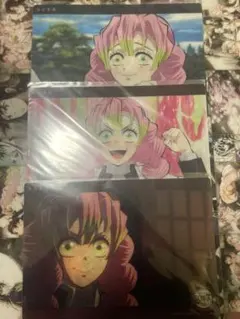 週末価格 鬼滅の刃 ビッグクリアカード 甘露寺蜜璃 柱合会議 16、38、49