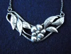 ネックレス＜Silver＞ シルバーアクセサリー銀細工＜未着用＞つる草 