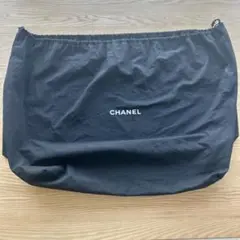 CHANEL シャネル黒 収納袋　巾着袋　大