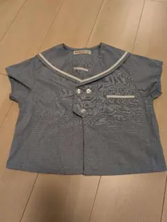 金岡二葉幼稚園　上夏服　制服　130cm