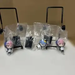 未開封　Re:ゼロ　しろくろカプセル　レムジェンツーペンギン　ラムシャチ・サメ