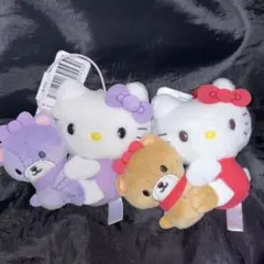 ハローキティ カラフルペアマスコット 2体セット