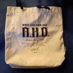 WEST LIVE TOUR 2025 A.H.O. トートバッグ