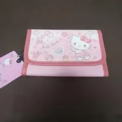ハローキティ マルチケース 多収納ケース 母子手帳ケース サクラ ピンク