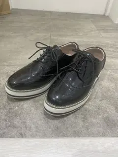 値下げ⭐︎レディースオックスフォードシューズ レースアップシューズ