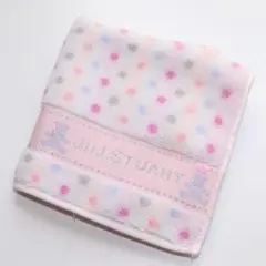❤新品タグ付き ジルスチュアート タオルハンカチ ミニく【熊ちゃん柄】❤