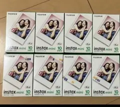 チェキフィルム instax mini インスタックスミニ 　80枚　8パック
