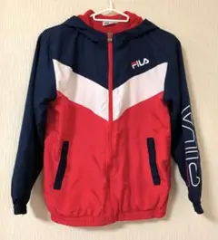 FILA 150㎝ ジッパー付きフードジャケット