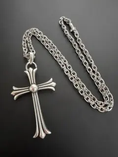 【希少】パトリックコックス　フルール・ド・リス スプーンネックレス 925 パトリックコックス フルール・ド・リス クロスネックレス シルバー925