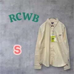 RCWB ロデオクラウンズ　胸刺繍　長袖シャツ イエロー S