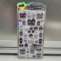 ふ*ま様 【正規品】うるちゅるポップシール　モンチッチ　モノクロ