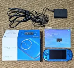動作確認済　極美品　PSP3000 VB本体　箱説メモリー付属