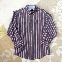 TOMMY HILFIGER トミーヒルフィガー　長袖シャツ　ストライプ