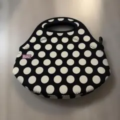 BUILT ドット　バッグ　黒　ピンク
