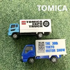 トミカ　東京モーターショー記念　トミカエクスポ　2個セット　トラックのサムネイル