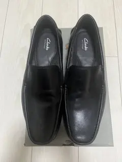 極美品 Clarks【26.0】ベッケンキャップ ストレートチップ 本革 革靴