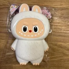 ラブブ　シリコンポーチ　ストラップつき