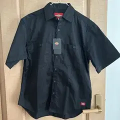 Dickies ワークシャツ 半袖 ブラックのサムネイル