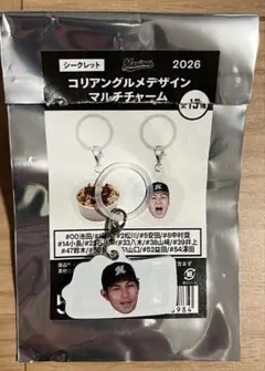 藤原恭大 コリアングルメデザイン マルチチャーム 千葉ロッテマリーンズ
