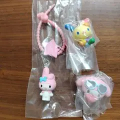 【ガチャ3点まとめ売り】マイメロ·うさはな