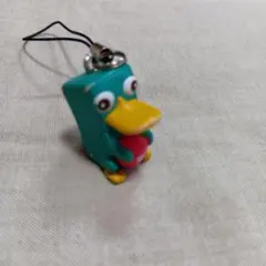 フィニアスとファーブ ペリー カモノハシ ストラップ(中古）