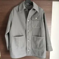 ami paris ファーブルゾン レザー切替 パディングジャケット アミパリス ami paris ファーブルゾン レザー切替 パディングジャケット