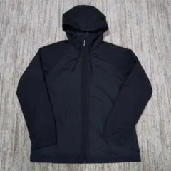 土日価格　ellesse ウィンドブレーカー フード付き　М　ブラック