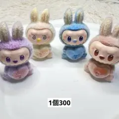 【フィギュア】はーとlabubu フロッキーフィギュア　穴なし　置き物