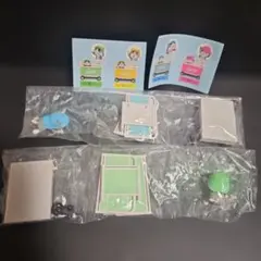 仕事猫保育園　ミニフィギュア カート付き