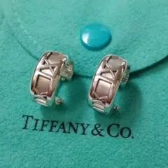 Tiffany & Co. アトラスシルバーピアス片側のみ(箱・ポーチ付き) Tiffany & Co. アトラスシルバーピアス片側のみ(箱・ポーチ付き