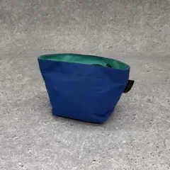 Herve Chapelier エルベシャプリエ ポーチ ブルー ナイロンのサムネイル