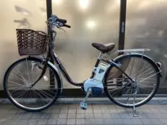 中古電動自転車　パナソニック　リチウムビビDX 26インチ　ブラウン　横浜