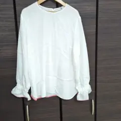 PAUL SMITH ホワイト 長袖トップス　音符柄のサムネイル