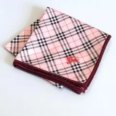 セール！【未使用】Burberry　レディース　ハンカチ　チェック（匿名配送）