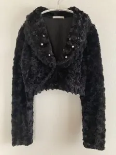 axes femme 長袖ボレロ