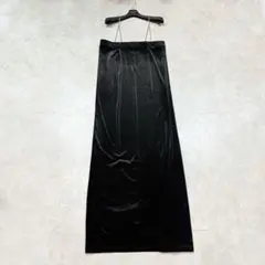 24AW✨極美品✨AKTE チェーンストラップベロアワンピースのサムネイル