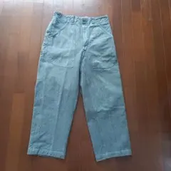 スイス軍 1950年代 前期型 ヴィンテージ デニムワークパンツ　USEDのサムネイル