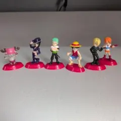 ワンピース ミニフィギュア 6体セット