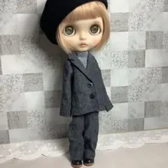 ブライスアウトフィット♡オーバーサイズテーラージャケット/遠州灘リネン/ブラック